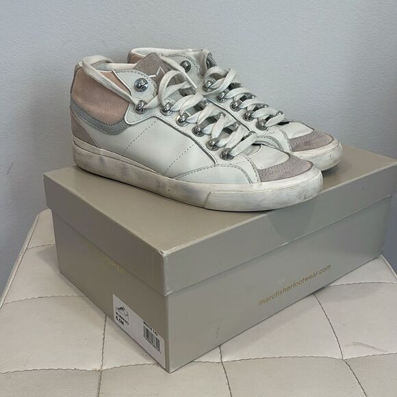 Marc Fisher LTD. Women's Merin 3 High Top Sneakers size 6.5 with original box - Picture 2 of 8
